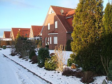 Ferienhaus in Krummhörn-Hamswehrum - Im Winter