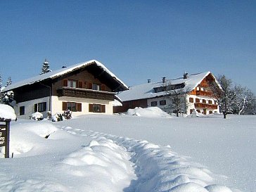 Ferienwohnung in Mondsee - Ferienhof Nussbaumer im Winter