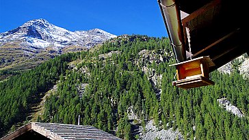 Ferienhaus in Zinal - Bergsicht