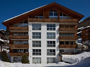 Ferienwohnung in Zermatt - Hausansicht