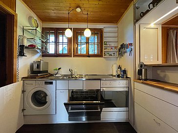 Ferienwohnung in Kandersteg - Voll ausgestattete Küche