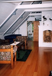 Ferienhaus in Vissefjärda - 2 Betten im Bettsofa im oberen Wohnbereich