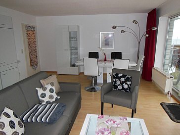 Ferienwohnung in Haffkrug - Das Wohnzimmer im App. 25 wurde erst neu renoviert
