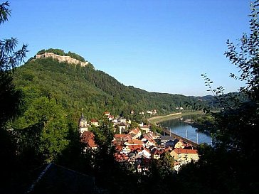 Ferienwohnung in Königstein - Stadt und Festung Königstein