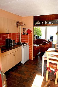 Ferienhaus in Bruinisse - Küche mit Essplatz