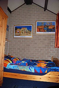 Ferienhaus in Bruinisse - Schlafzimmer Doppelbett oben