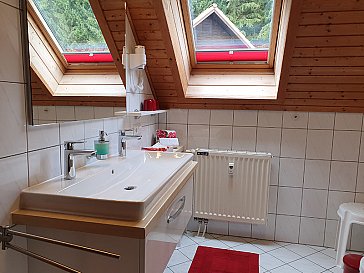 Ferienhaus in Hasselfelde - Dusch Bad mit Fön
