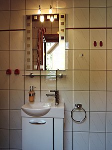 Ferienhaus in Hasselfelde - Gäste WC Erdgeschoss