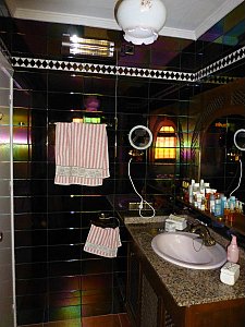 Ferienwohnung in Nerja - Das elegante Badezimmer