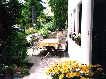 Ferienwohnung in Karersee-Welschnofen - Terrasse