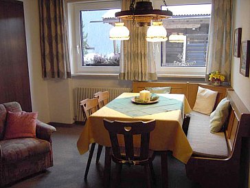 Ferienwohnung in Karersee-Welschnofen - Wohnraum