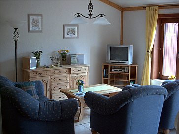 Ferienhaus in De Haan - Der gemütliche Wohnzimmerbereich
