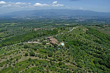 Ferienwohnung in Moncioni-Montevarchi - Blick auf Ventena Vecchia antico frantoio