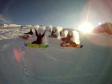 Ferienwohnung in Hippach - Snowboarden - Skifahren