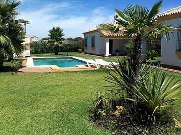 Ferienhaus in Conil de la Frontera - Garten und Pool