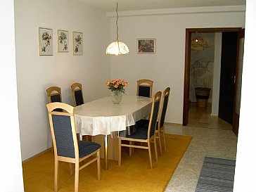 Ferienwohnung in Ramberg - Separates Esszimmer