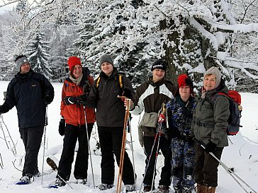 Ferienwohnung in Kirchdorf im Wald - Schneeschuhwandern, hauseigener Verleih