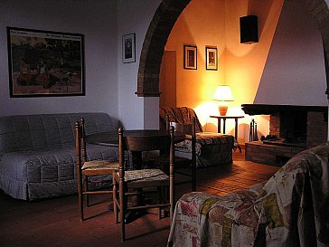 Ferienwohnung in Bibbona - Wohnzimmer