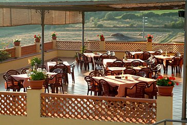 Ferienwohnung in Ceraso - Agriturismo La Petrosa Terrasse Restaurant