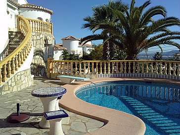 Ferienhaus in Sanet y Negrals - Garten und Pool