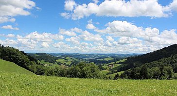Ferienwohnung in Mühlrüti - Panorama ins Appenzellerland bis zum Bodensee