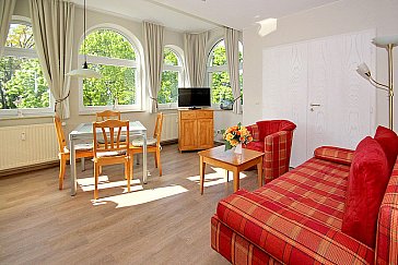 Ferienwohnung in Göhren - FeWo Typ B Wohnzimmer