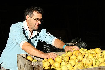 Ferienhaus in Saint Didier sous Aubenas - Wir machen Apfelsaft