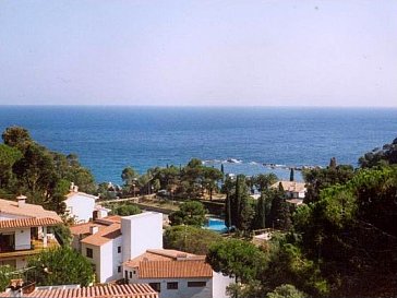Ferienwohnung in Rosamar - Blick von der Terrasse