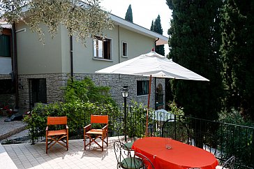 Ferienwohnung in Pai-Torri del Benaco - Terrassen der Wohnungen
