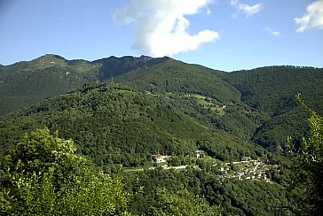 Ferienhaus in Scareglia-Valcolla - Aussicht Richtung Piandera