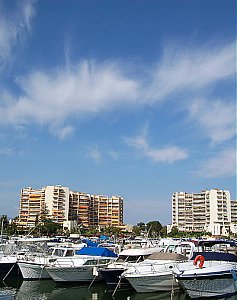 Ferienwohnung in Mandelieu la Napoule - Sie wohnen über dem Hafen Cannes Marina