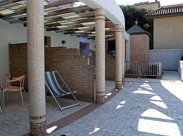 Ferienwohnung in San Vincenzo - Separate überdachte Terrassen