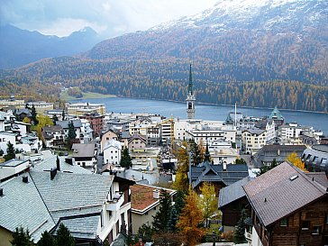 Ferienwohnung in St. Moritz - Hoch oben über den Dächern von St. Moritz