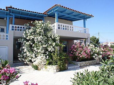 Ferienwohnung in Ierapetra - Eines der drei Gebäude, alle mit Meerblick