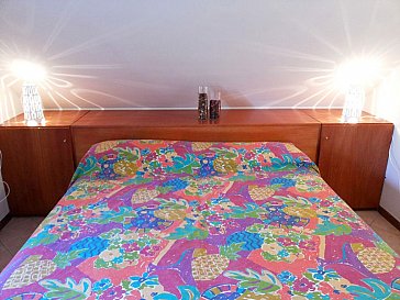 Ferienhaus in Ascea - Zweites Schlafzimmer mit Doppelbett