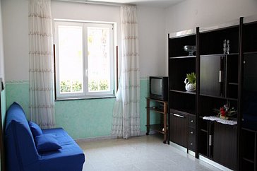 Ferienhaus in Marina di Ascea - Wohnzimmer mit TV-SAT