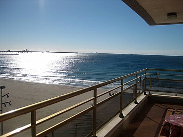 Ferienwohnung in La Pineda - Aussicht vom Balkon