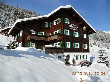Ferienwohnung in Gargellen - Gästehaus Brücklmeier im Winter