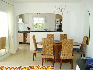 Ferienhaus in Salobreña - Küche und Essbereich