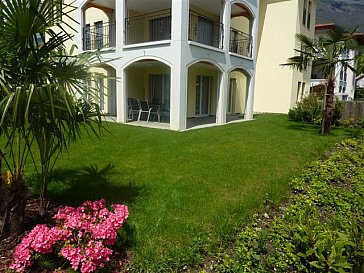Ferienwohnung in Ascona - Parterrewohnung mit grosszügigem Garten