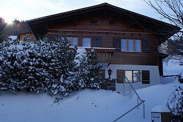 Ferienwohnung in Flumserberg-Bergheim - Chalet Schwalbe im Winter