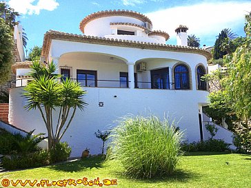 Ferienhaus in Salobreña - Villa Verano Gartenseite