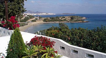 Ferienwohnung in Agios Nikolaos - Blick vom Balkon in Richtung Agios Nikolaos
