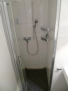 Ferienwohnung in Lenzerheide - Dusche/WC