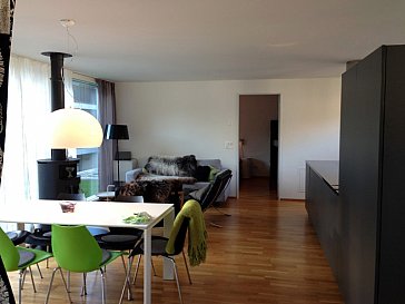 Ferienwohnung in Andermatt - Wohnzimmer