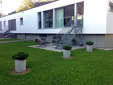 Ferienwohnung in Andermatt - Garten und Terrasse