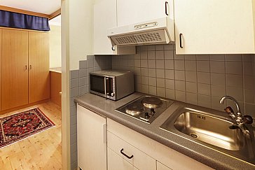 Ferienwohnung in Bad Schallerbach - Küchenblock in jedem unserer Zimmer/Appartements