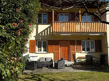Ferienhaus in Ascona - Haus Gartensicht