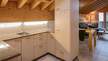 Ferienwohnung in Oberwald - Küche