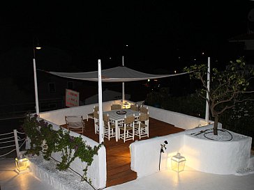 Ferienhaus in Chiessi - Orangerie bei Nacht